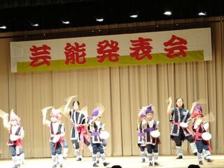 写真：文化祭（芸能発表会）