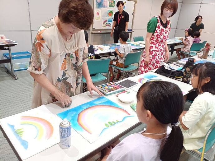 パステル画教室