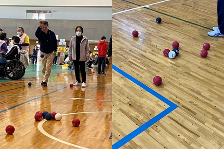 写真：第2回みどり市民ボッチャ大会を開催