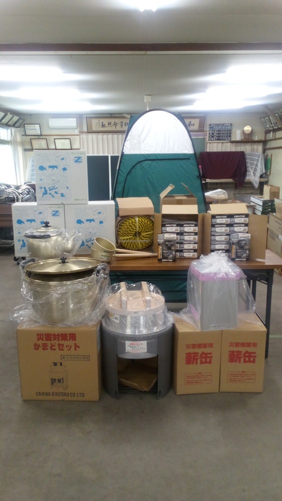 大間々14区_防災備品
