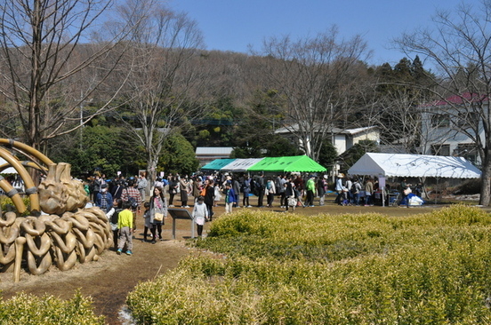 写真：過年度岩宿ムラまつりの様子