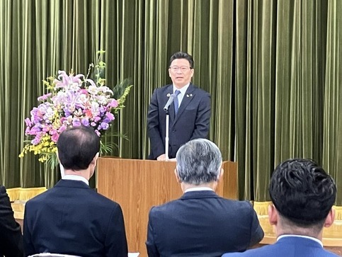 写真：認定こども園開園式