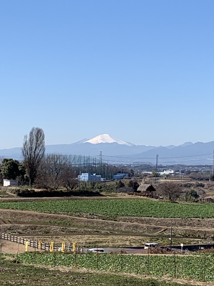 撮影場所　鹿田山フットパス（展望の丘からの眺め）