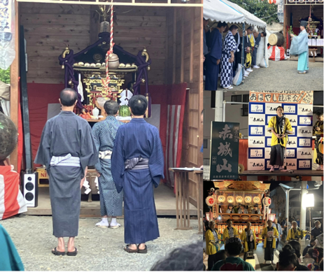 写真：大間々祇園まつり　開幕