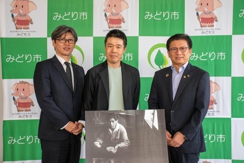 写真：映画制作記者会見
