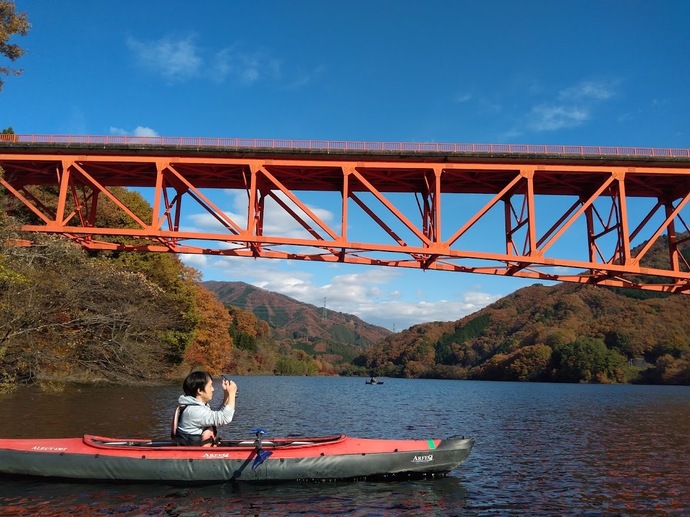 群馬の草木湖でカヌー・カヤックツアー・大人一名（南のカヌー屋さん）｜群馬の草木湖でカヌー・カヤックツアー(南のカヌー屋さん)