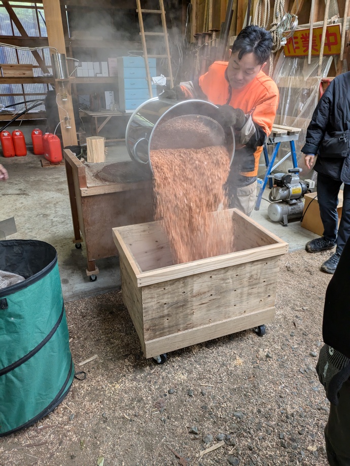 精油作り
