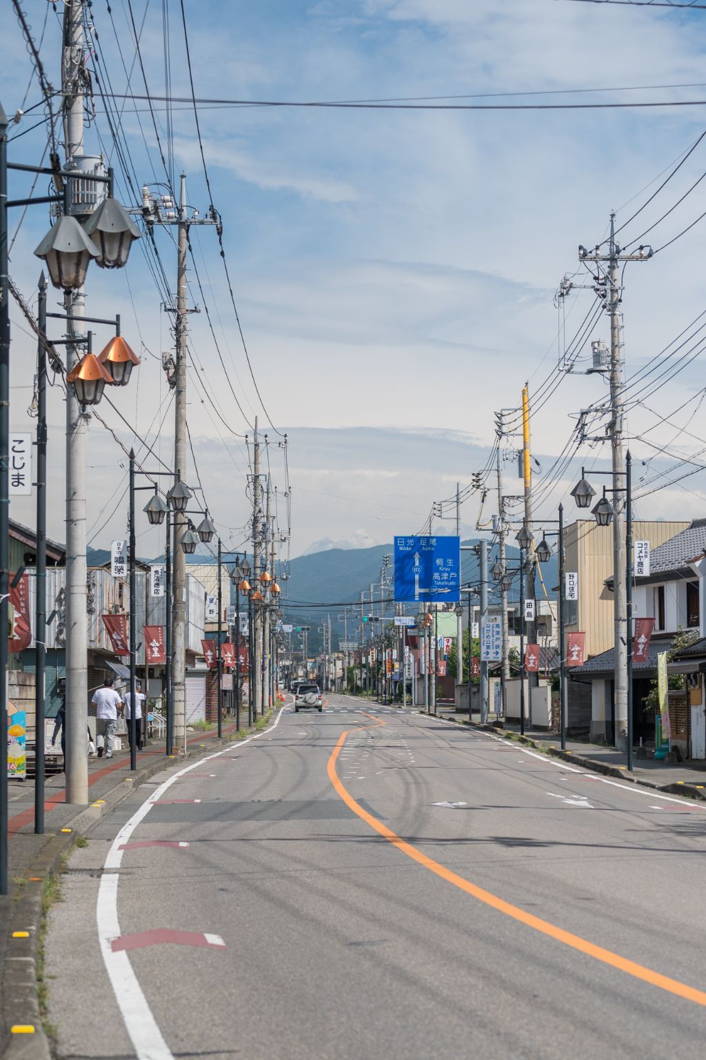 大間々のまちなか：写真