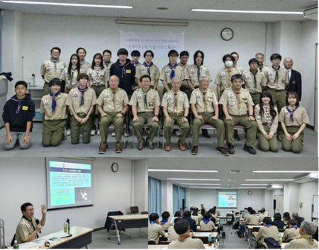 写真：「スカウトと社会をつなぐ場所」講演