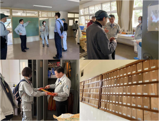 写真：東京農工大学大学院農学研究院との施設見学