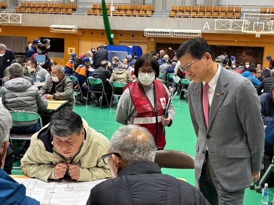 写真：令和6年度みどり市防災訓練