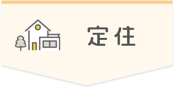 定住