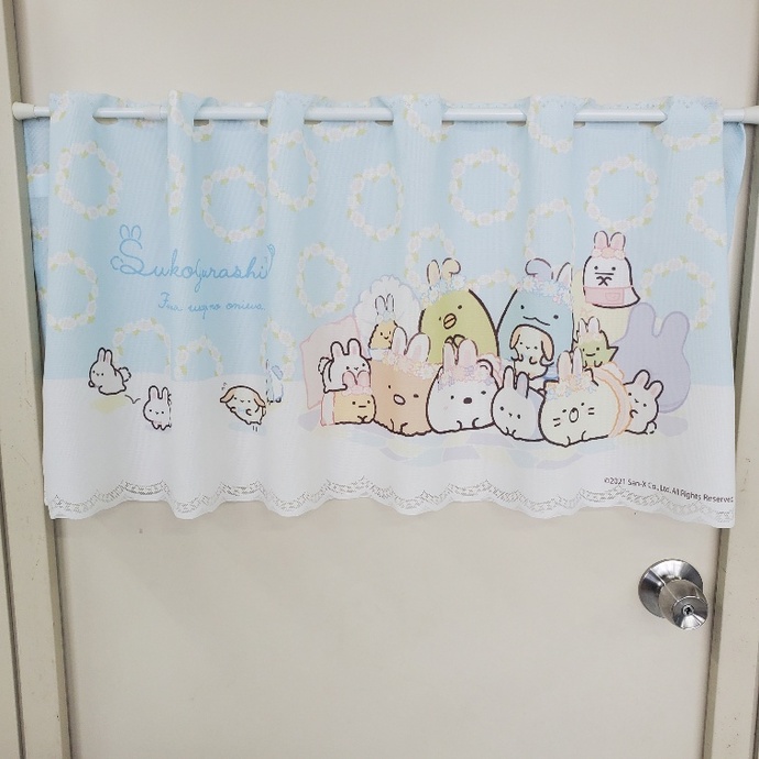 すみっコぐらし のれん・カフェカーテンセット｜ジューク19株式会社
