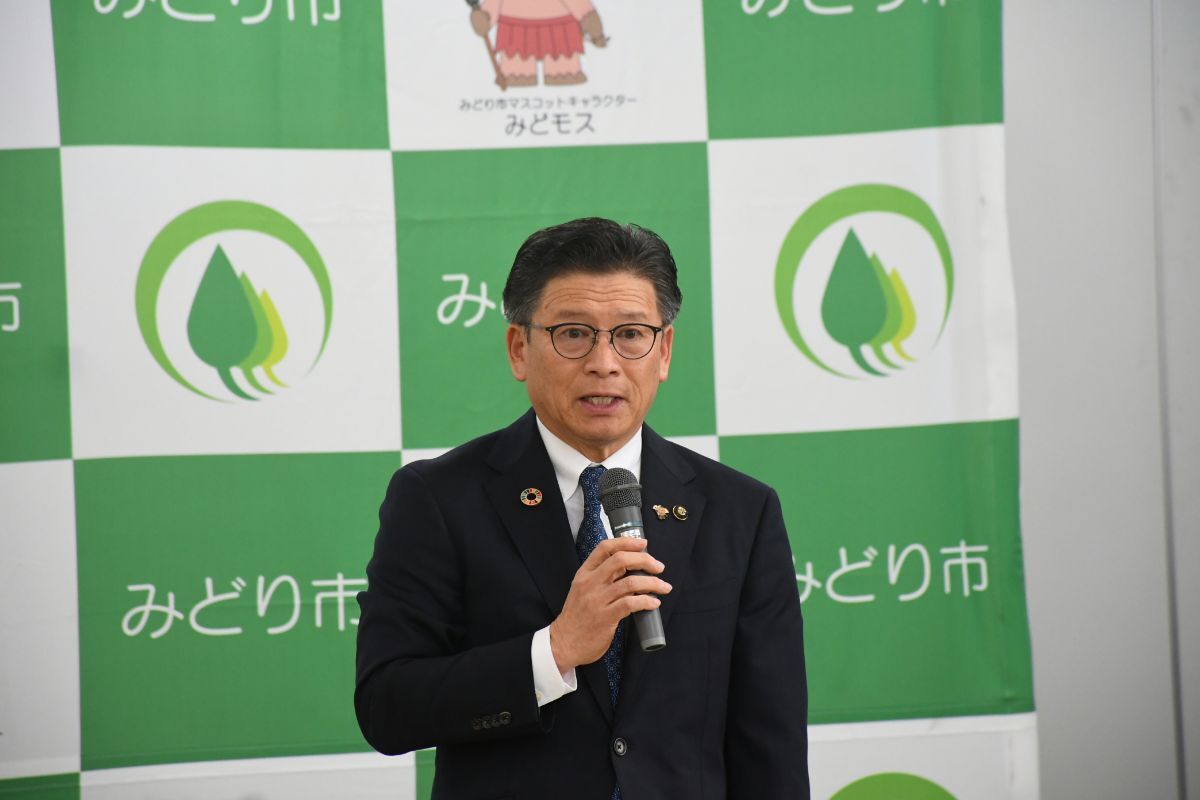 写真：2025年4月25日記者会見