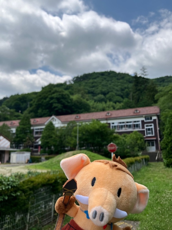 みどモスと旧花輪小学校記念館！