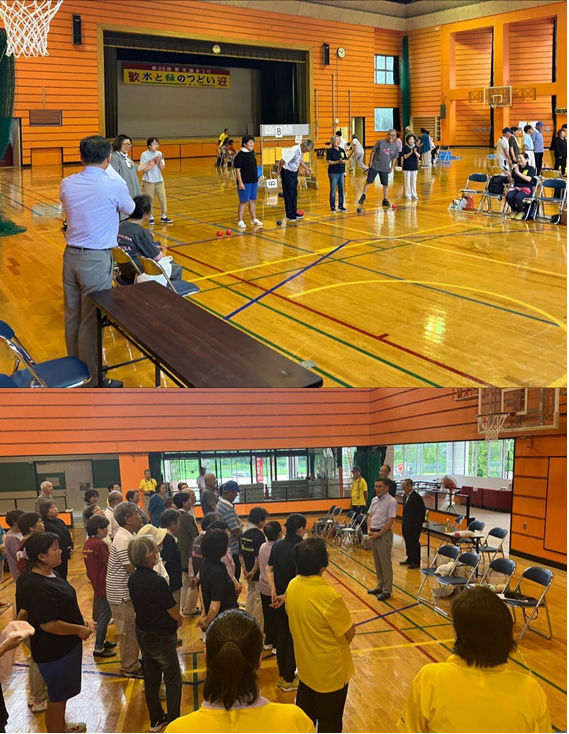 写真：第7回MUBAボッチャ交流大会