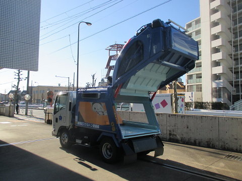 スケルトン清掃車