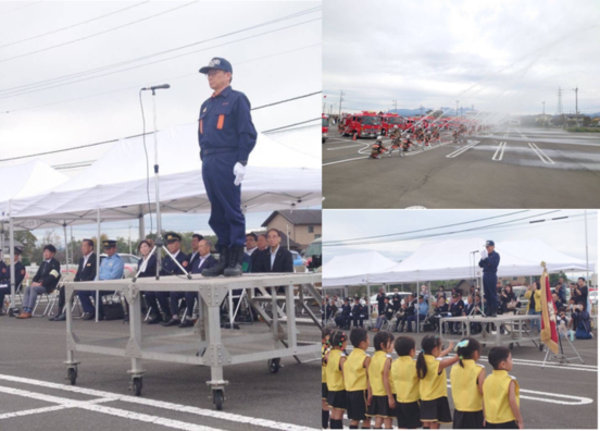 写真:みどり市消防団秋季消防点検