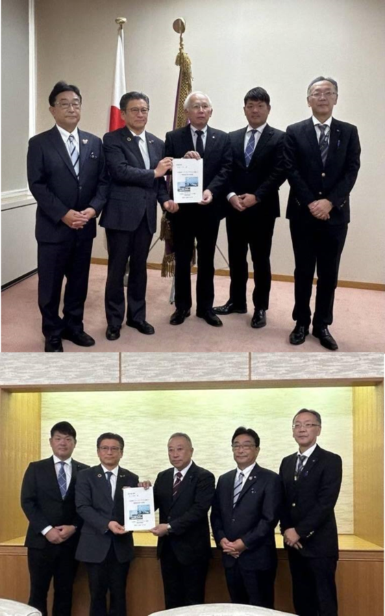 写真:太田藪塚インターチェンジアクセス道路の整備推進に関する要望活動