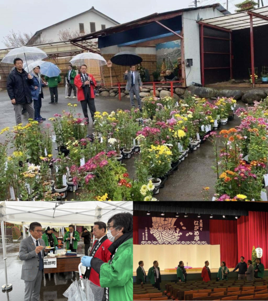 写真:関東菊花大会