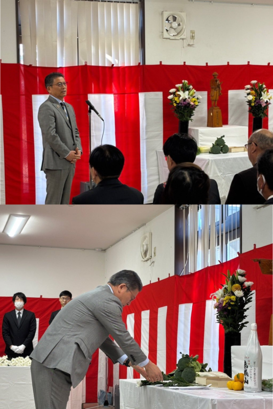 写真:令和7年度岡上景能公顕彰祭