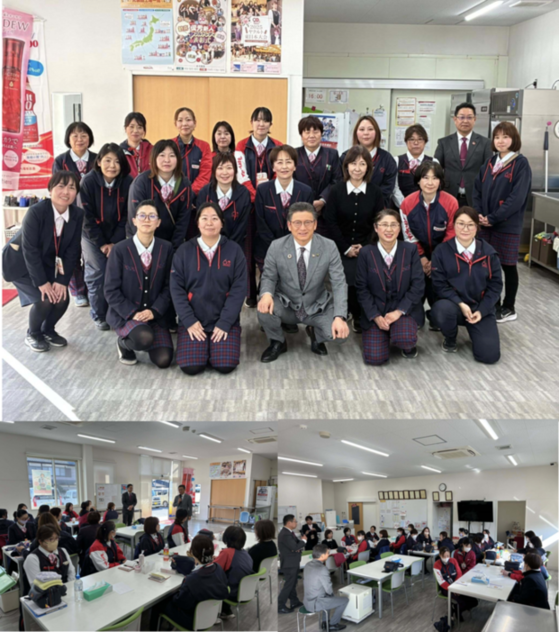 写真：群馬ヤクルト販売・笠懸サービスセンター訪問