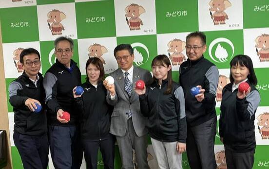 写真： BOCCIA JAPAN CUP 2026への表敬訪問