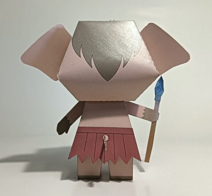 写真：みどモスペーパークラフト