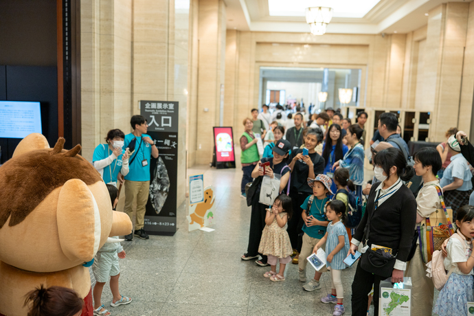 東京国立博物館みどモス出張の様子2
