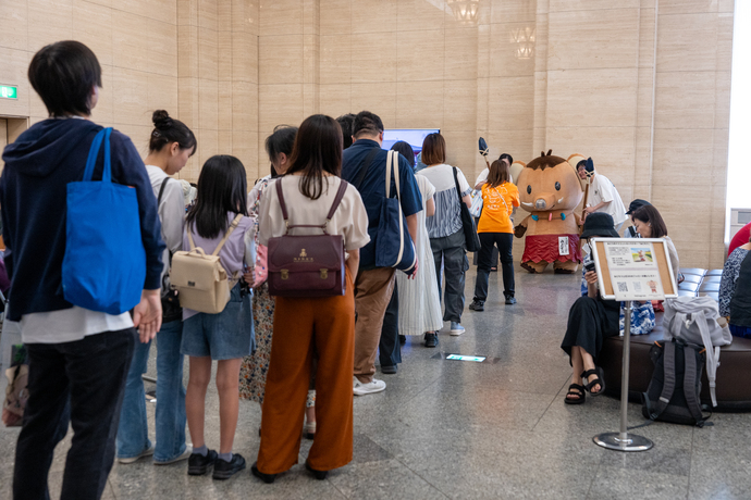 東京国立博物館みどモス出張の様子3