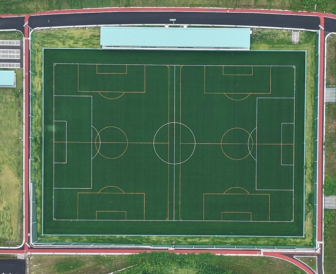 サッカー場