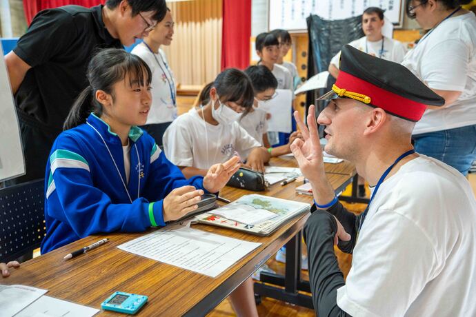 MIDORI Summer English Challengeの様子