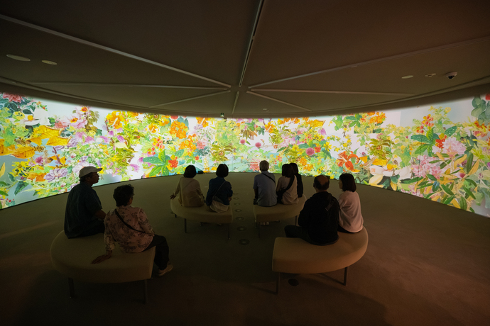 富弘美術館リフレッシュオープンの様子1
